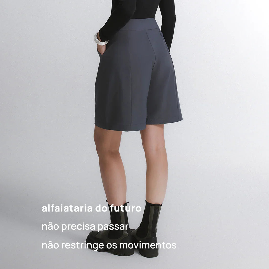 Bermuda Alfaiataria Tech Kyoto FutureForm® Feminina