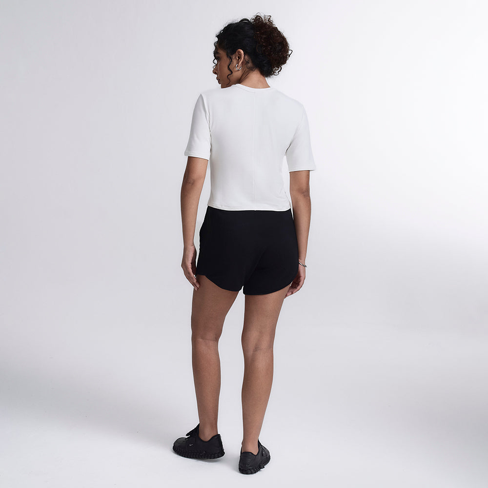 Blusa Feminina Boxy Cropped Light InLounge™