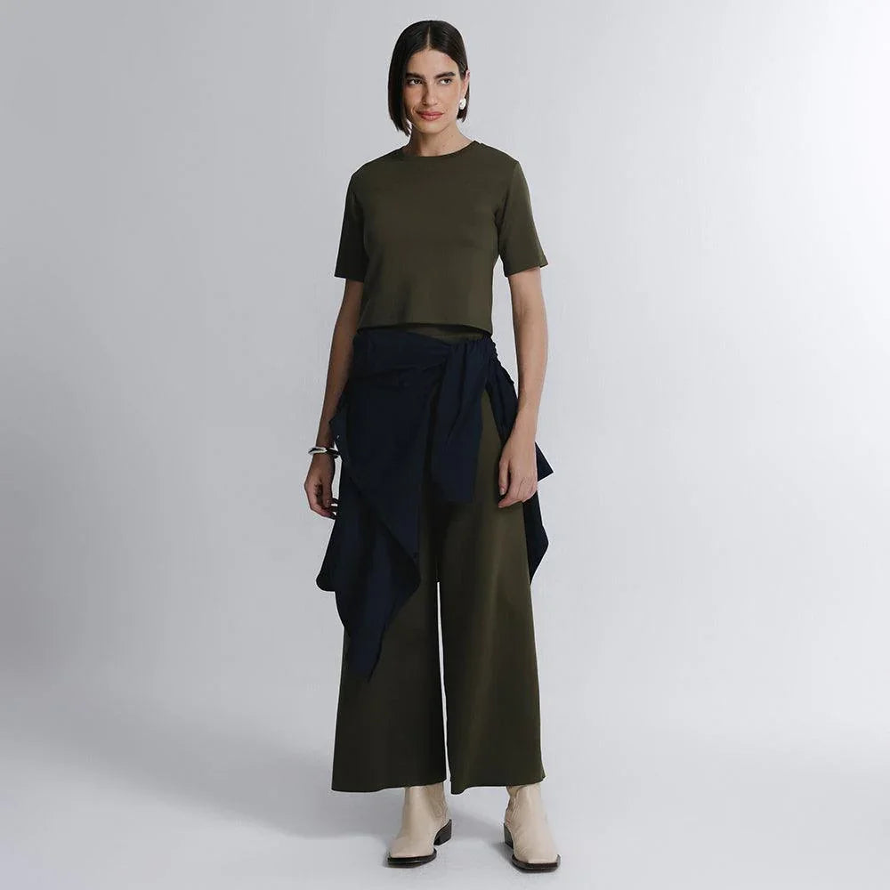 Blusa Boxy Cropped