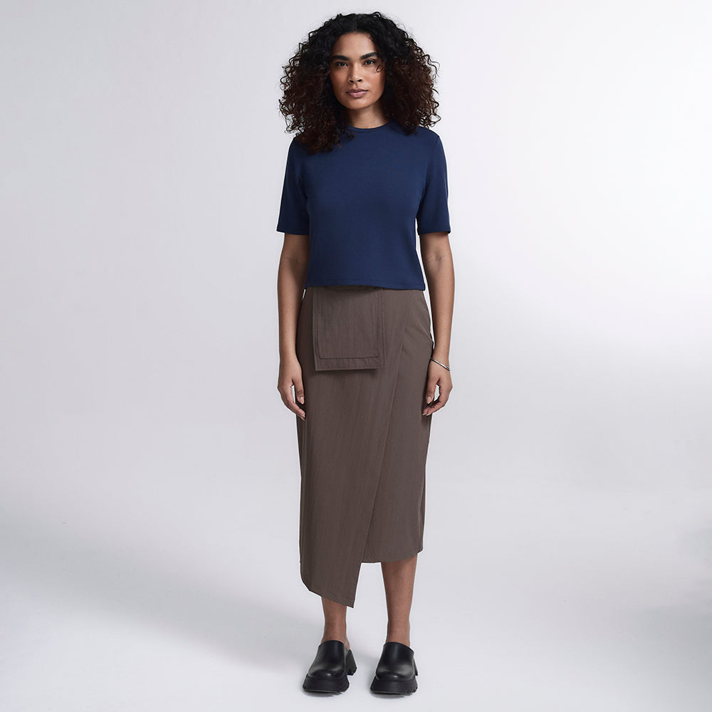 Blusa Feminina Boxy Cropped Light InLounge™