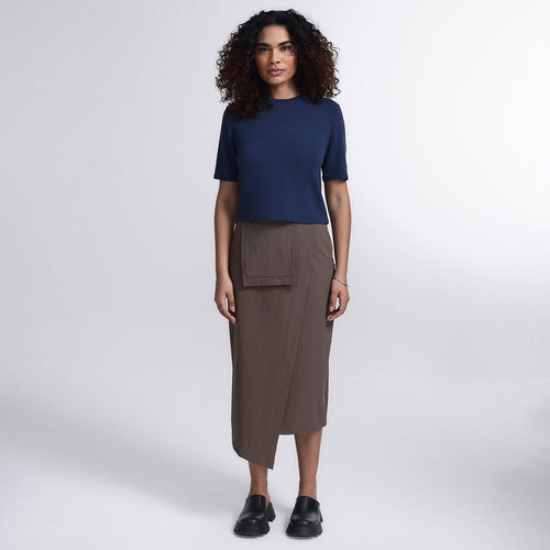 Blusa Feminina Boxy Cropped Light InLounge™