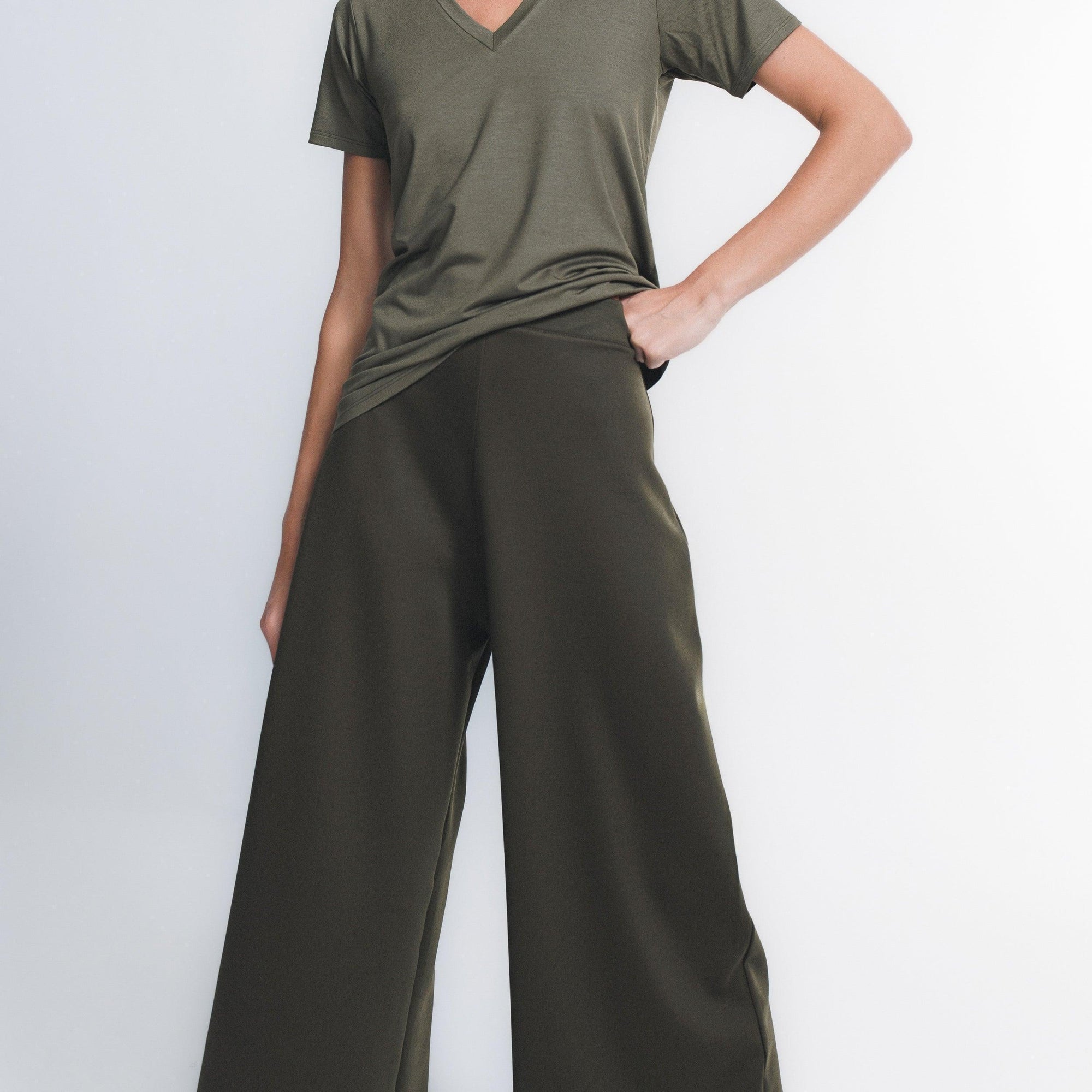 Calça Wide Leg