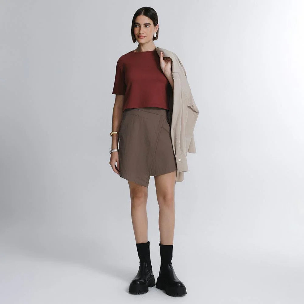 Blusa Boxy Cropped