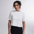 Blusa Feminina Boxy Cropped Light InLounge™