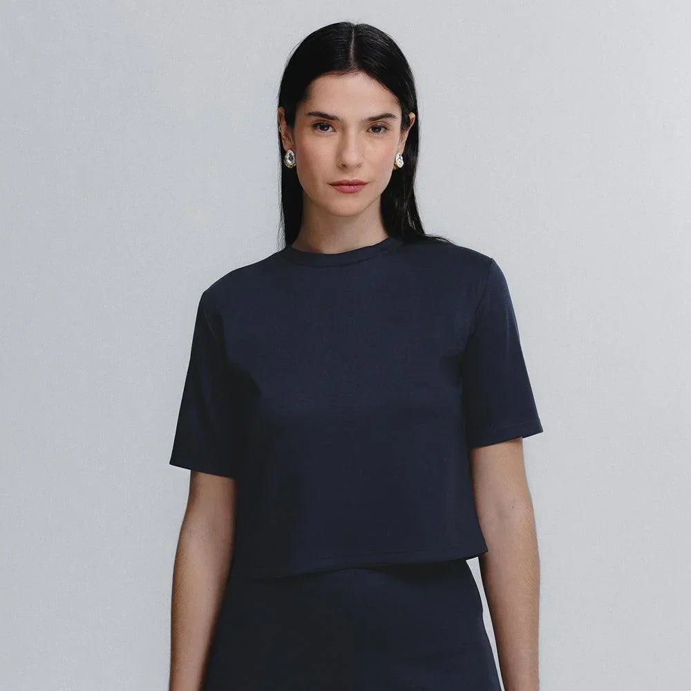 Blusa Boxy Cropped