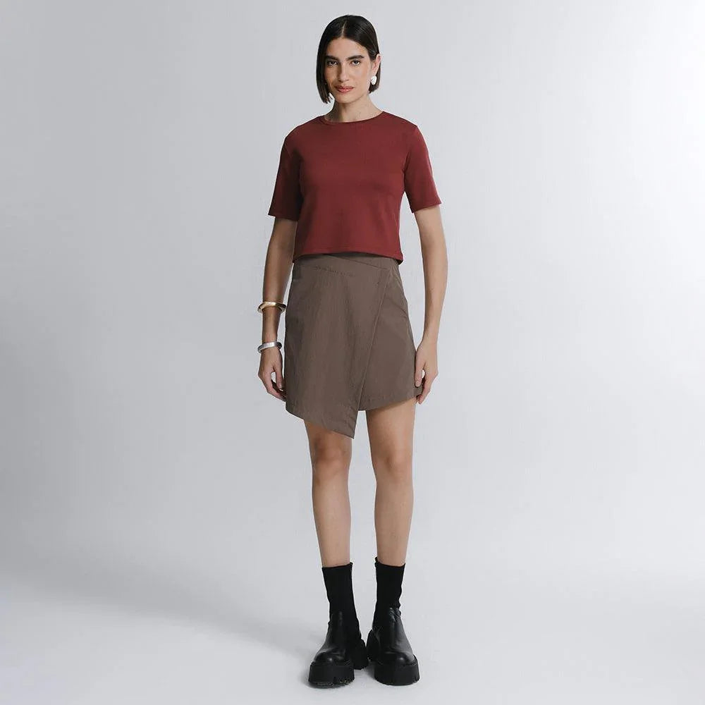 Blusa Boxy Cropped