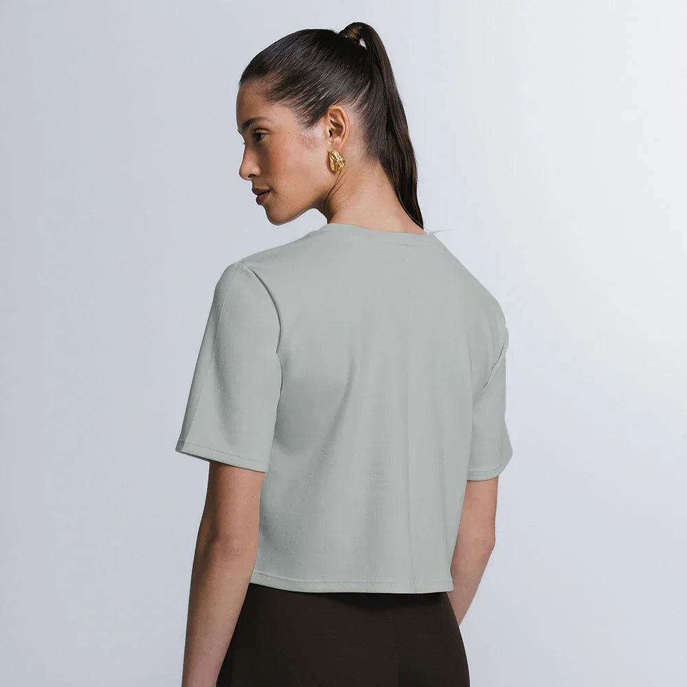Blusa Boxy Cropped