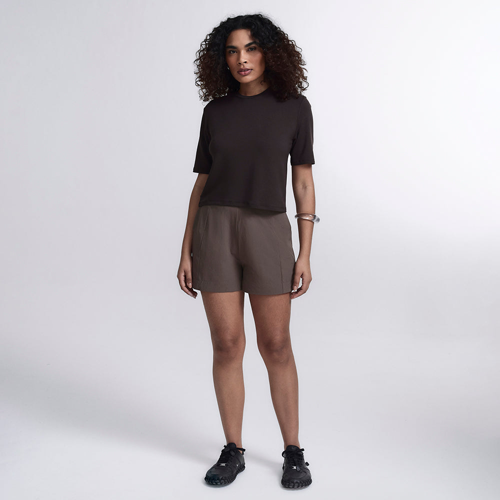 Blusa Feminina Boxy Cropped Light InLounge™