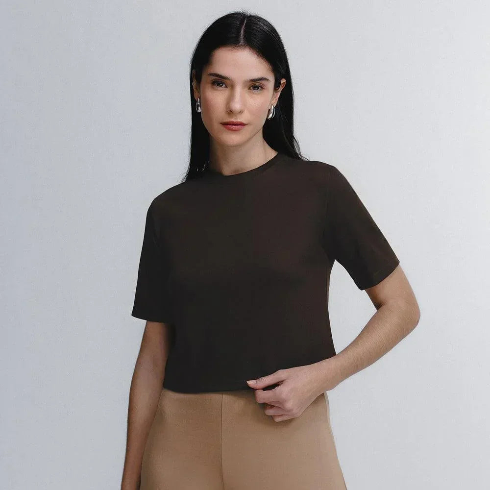 Blusa Boxy Cropped