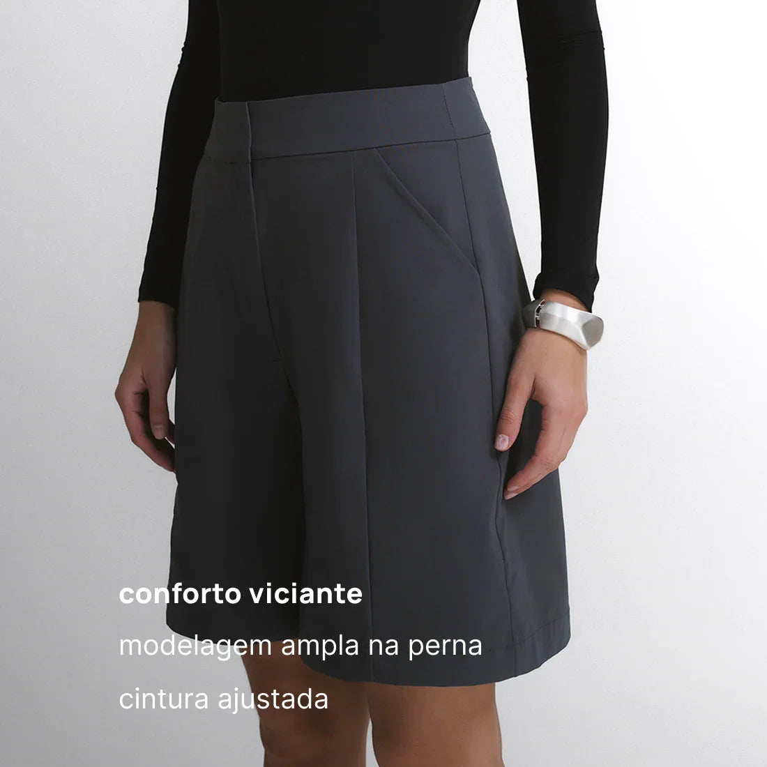 Bermuda Alfaiataria Tech Kyoto FutureForm® Feminina