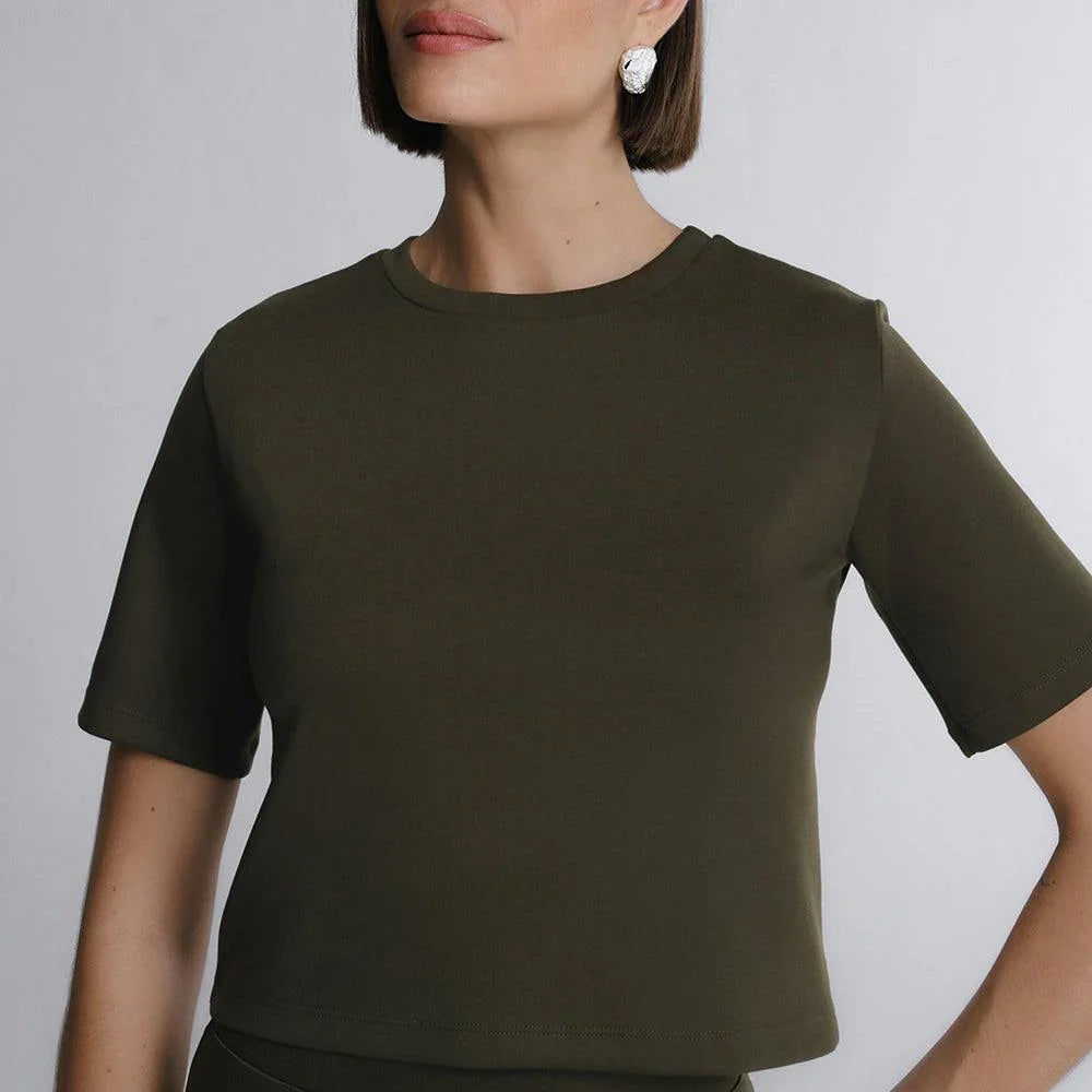 Blusa Boxy Cropped