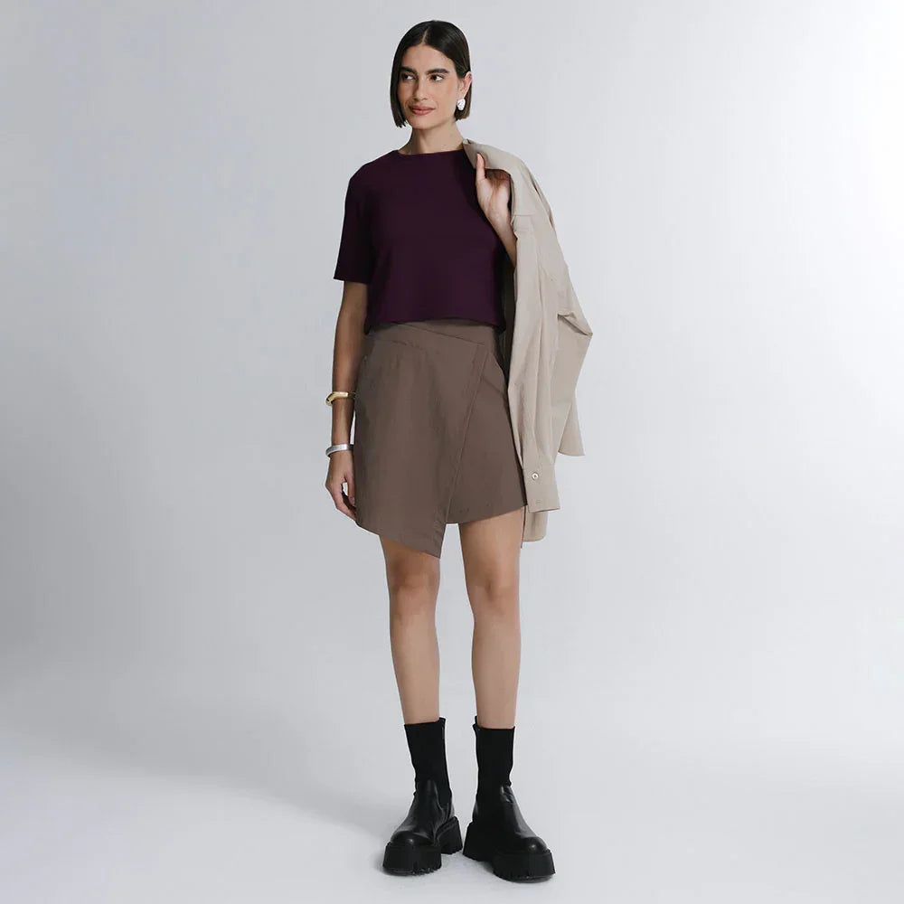 Blusa Boxy Cropped