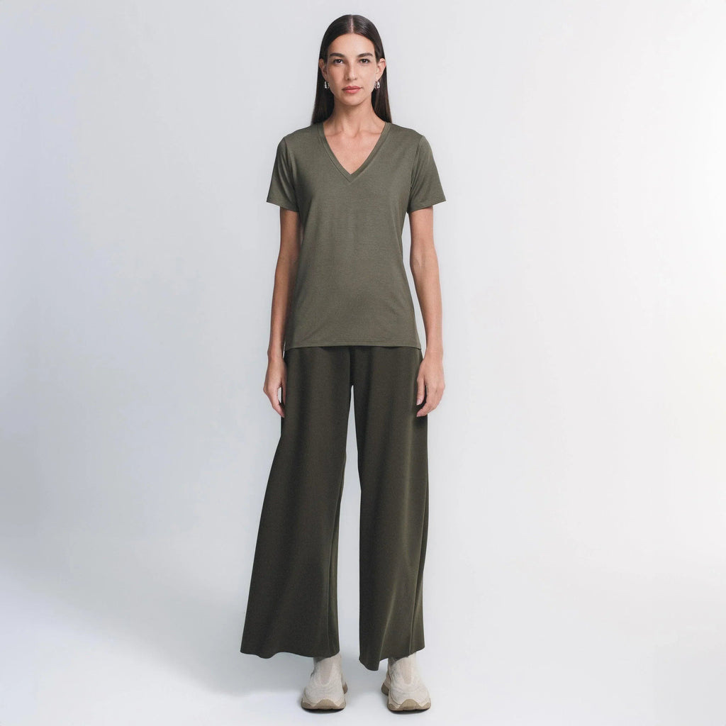 Calça Wide Leg
