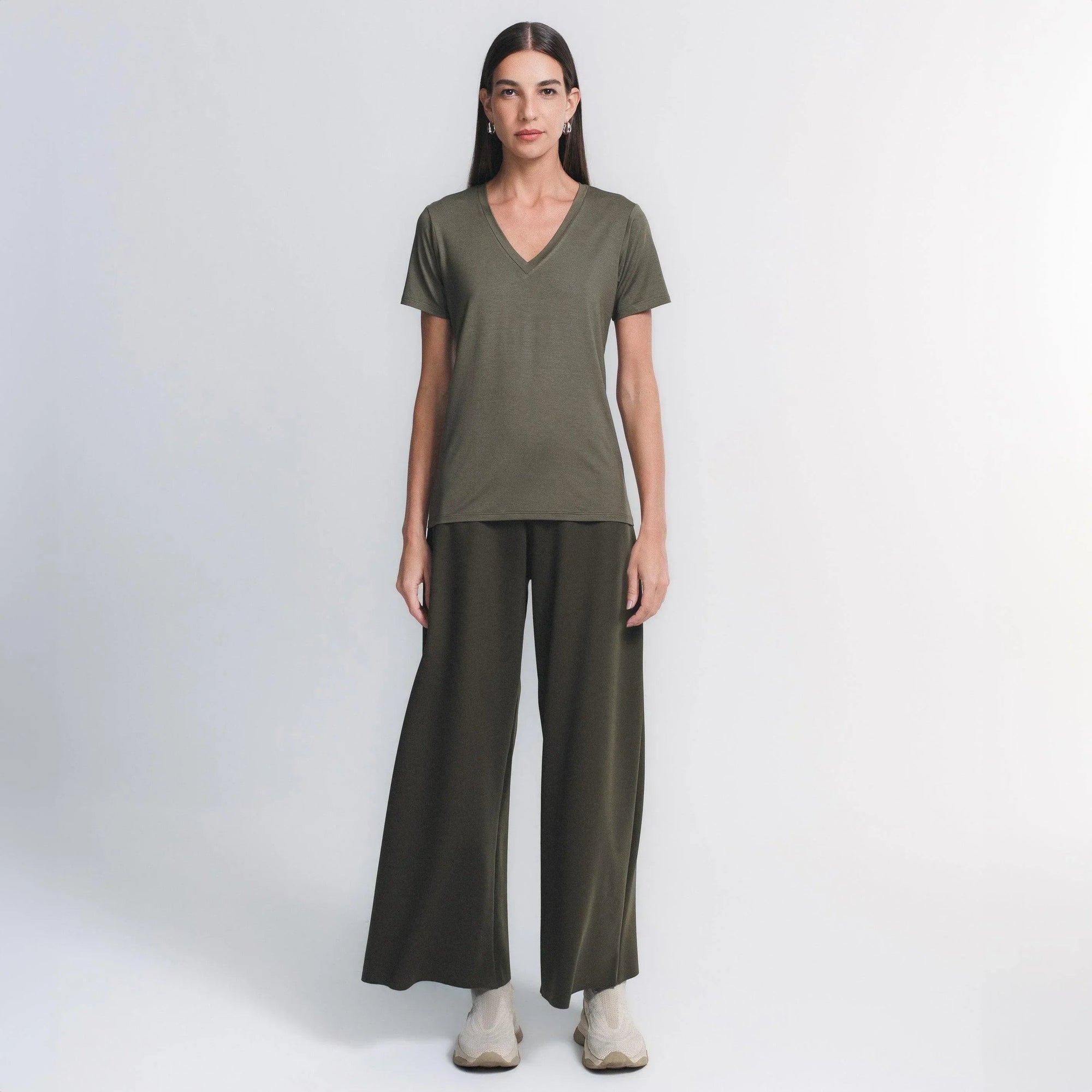 Calça Wide Leg