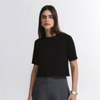 Blusa Feminina Boxy Cropped Light InLounge™