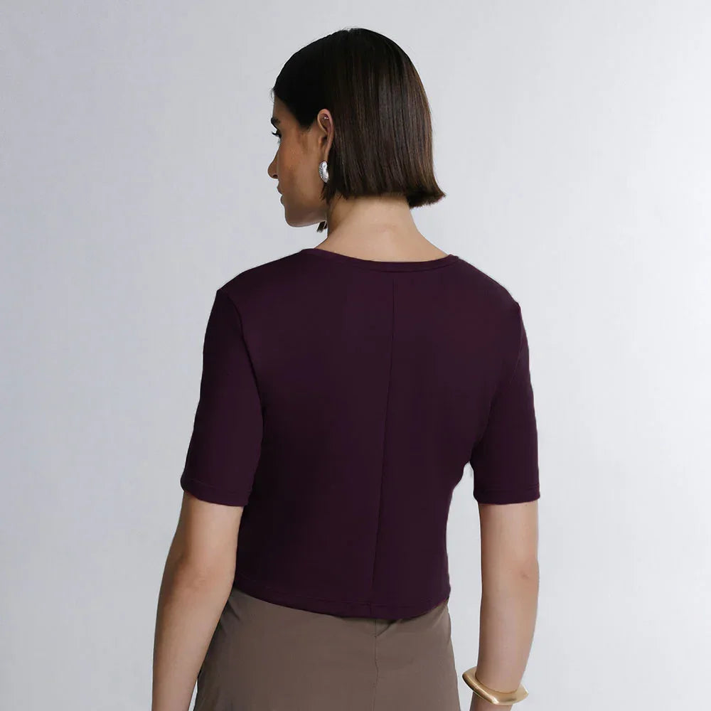 Blusa Boxy Cropped