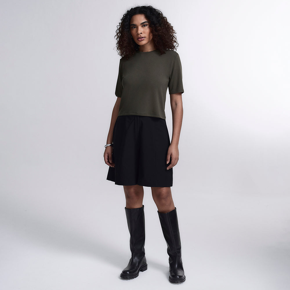 Blusa Feminina Boxy Cropped Light InLounge™