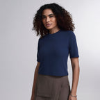 Blusa Feminina Boxy Cropped Light InLounge™