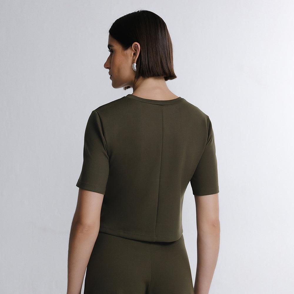 Blusa Boxy Cropped