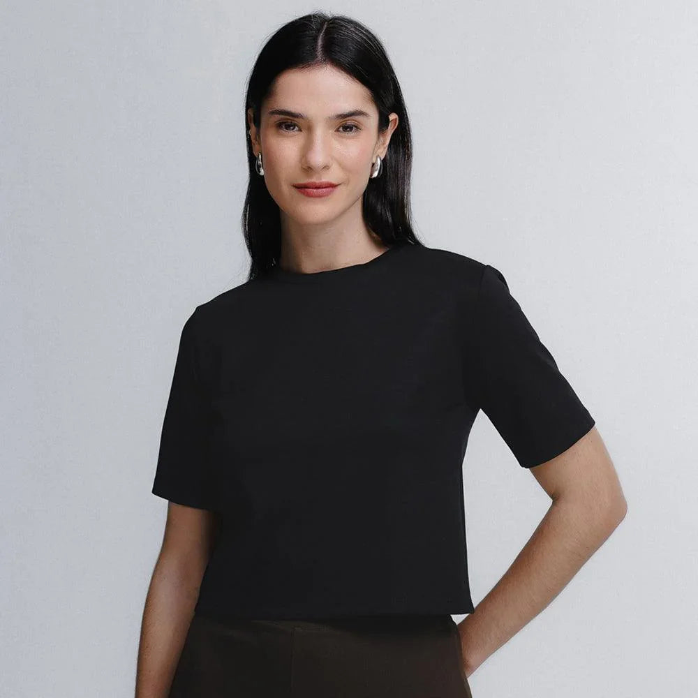 Blusa Boxy Cropped