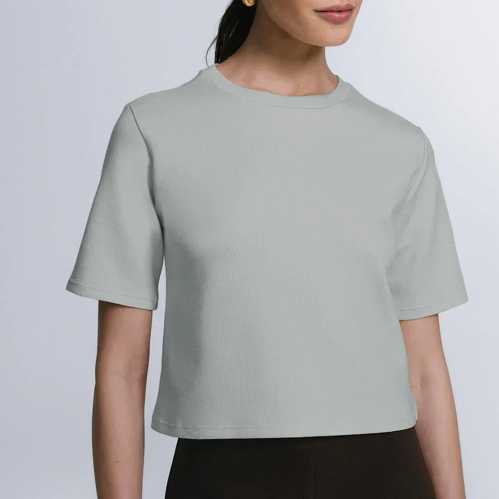 Blusa Boxy Cropped