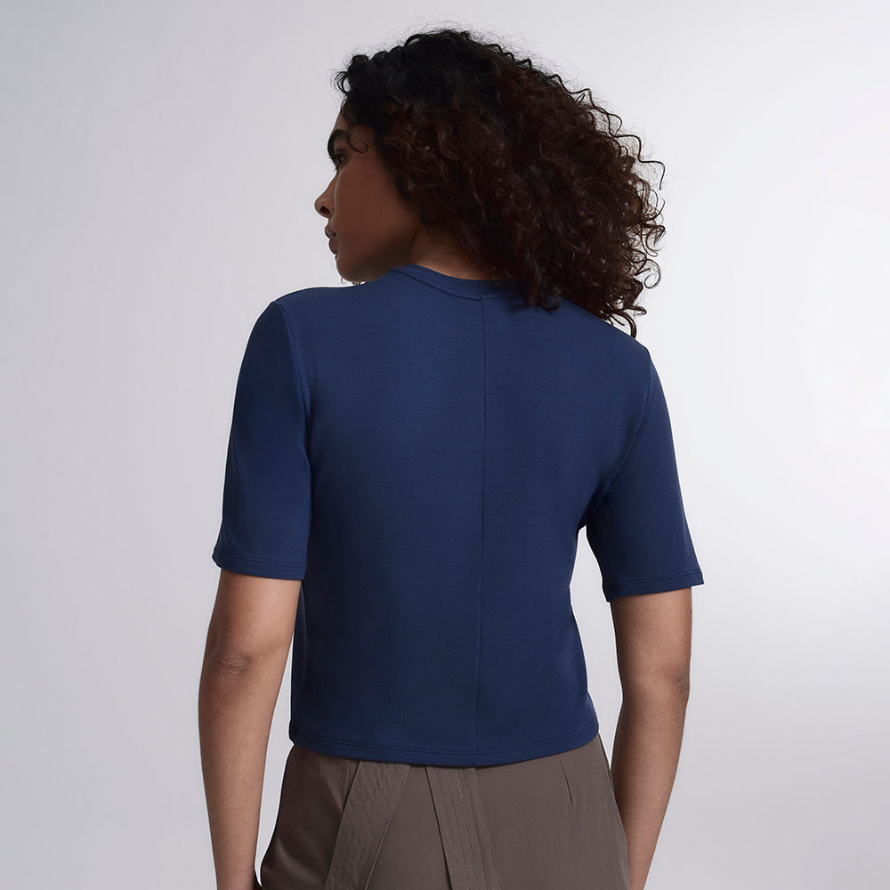 Blusa Feminina Boxy Cropped Light InLounge™