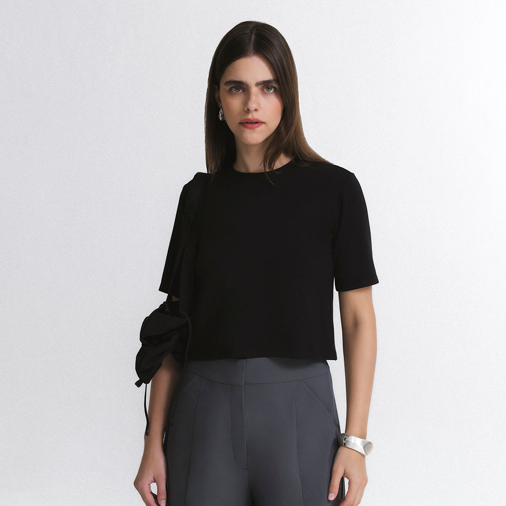 Blusa Feminina Boxy Cropped Light InLounge™